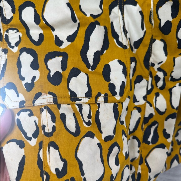 Boden rainmac long animal print water resistant rain jacket 6 - Picture 4 of 13